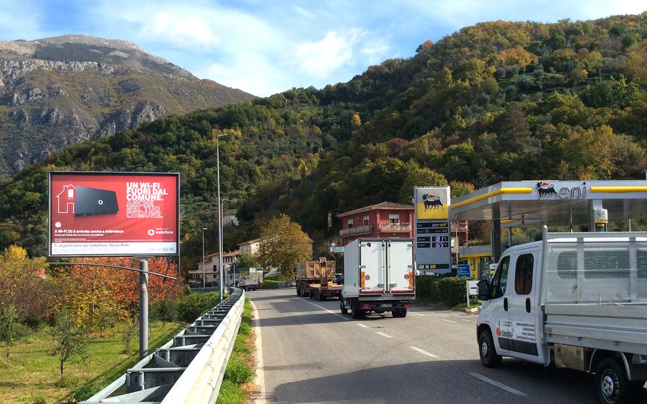 Circuito affissioni pubblicità Lazio Sud