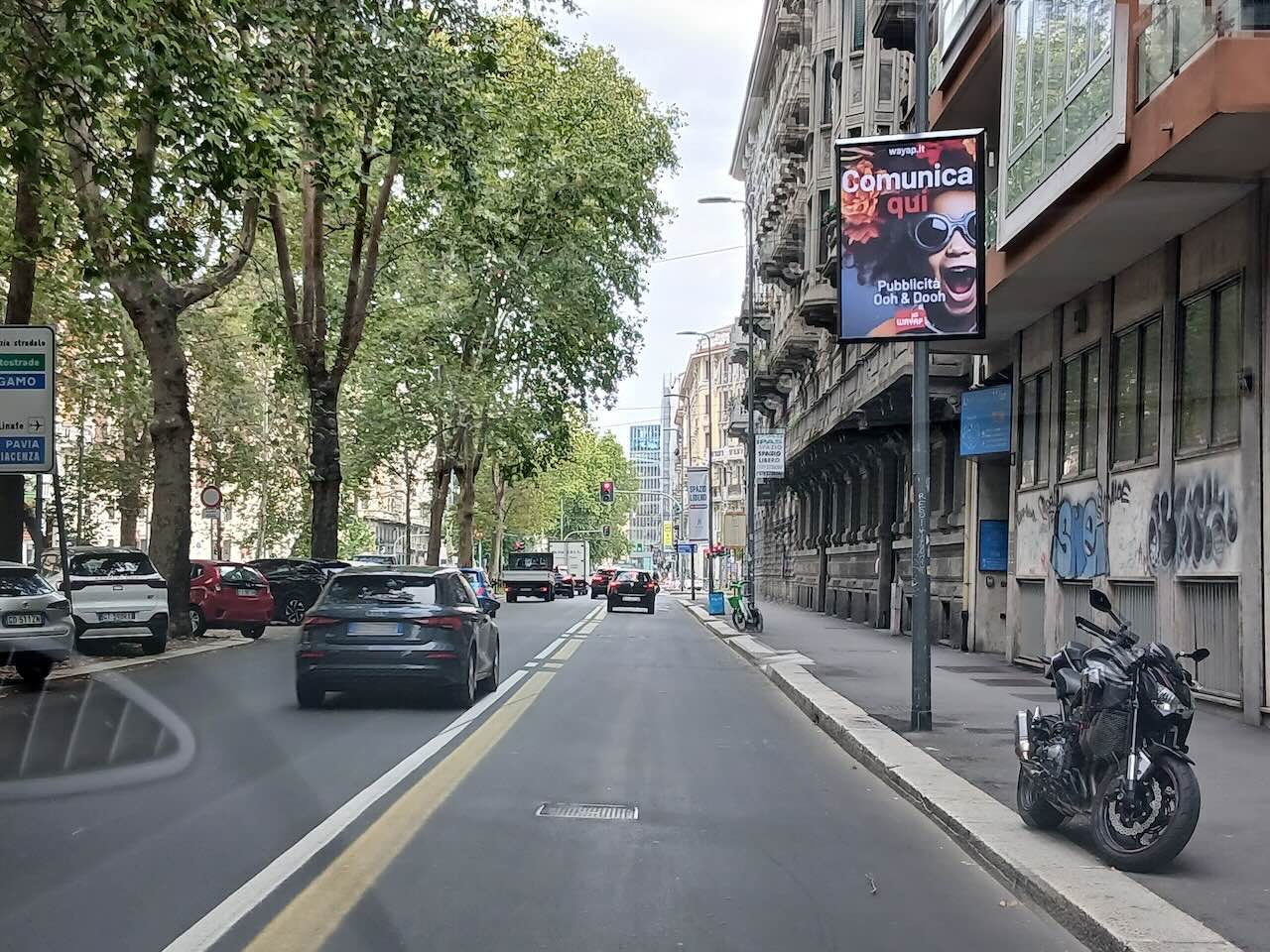 Affissioni pubblicitarie Milano Viale Abruzzi
