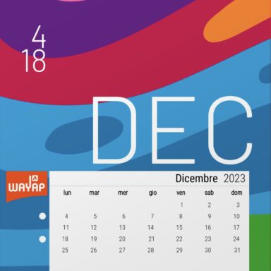 Calendario nazionale quattordicine affissione 2023 dicembre