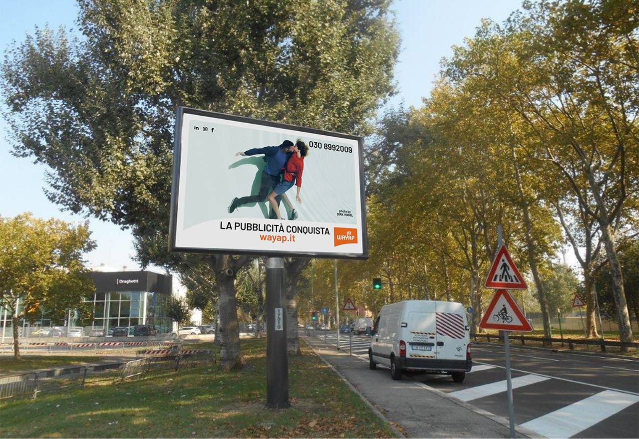 Poster pubblicitario affissione 4x3 Bologna via Stalingrado