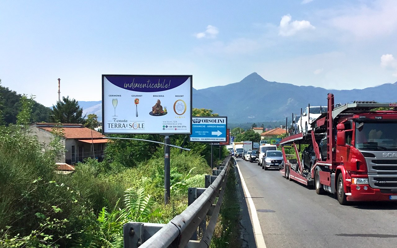 Circuito affissioni pubblicità Lazio Sud Frosinone 