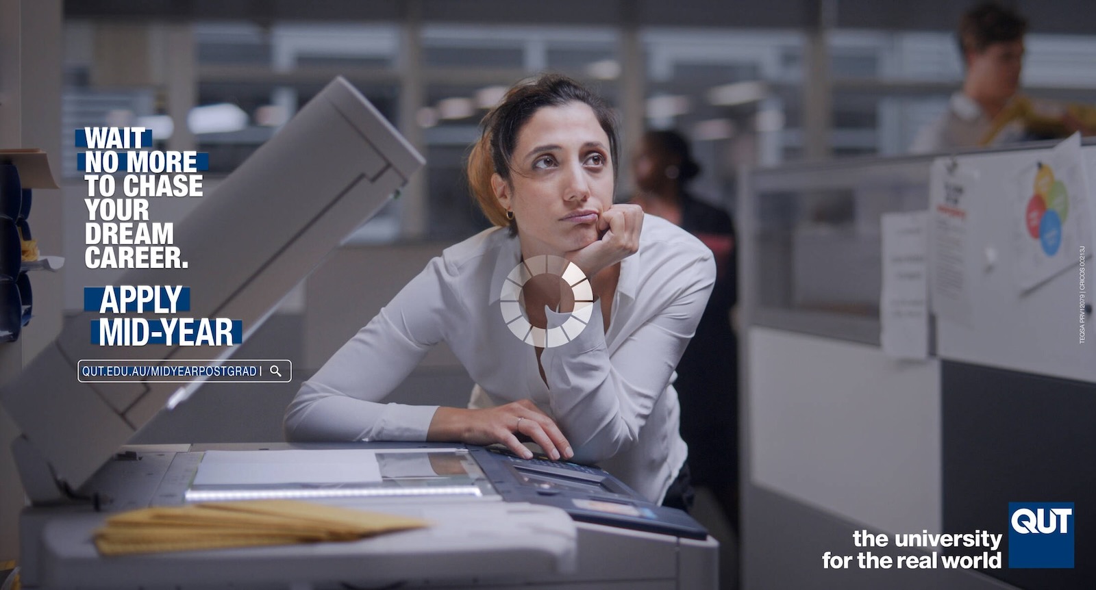 Esempio campagna pubblicitaria su affissione OOH per Università