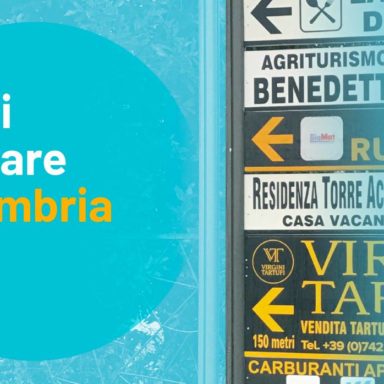 Frecce pubblicitarie segnaletiche Spello