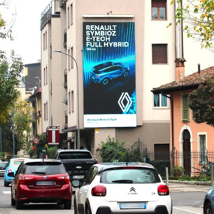 Pubblicità DOOH a Brescia settore automotive