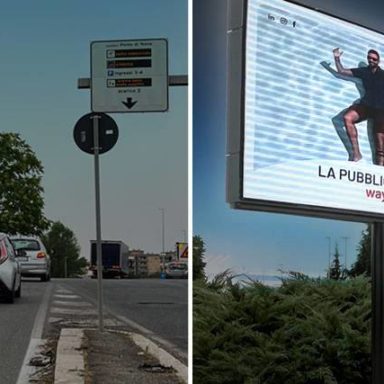 Cartelloni pubblicitari a led pubblicitari Roma Est