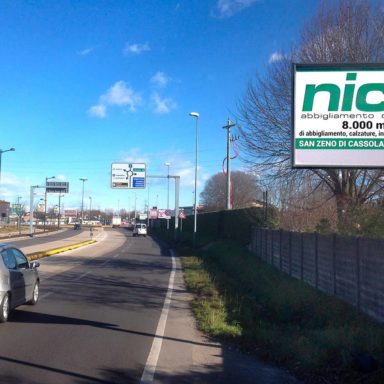 Cartelli pubblicitari stradali Vicenza | Impianto su variante SP 349 Costo