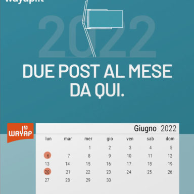 Calendario quattordicine affissione pubblicitaria giugno 2022