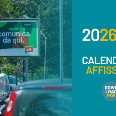Calendario affissione 2026 e 2027
