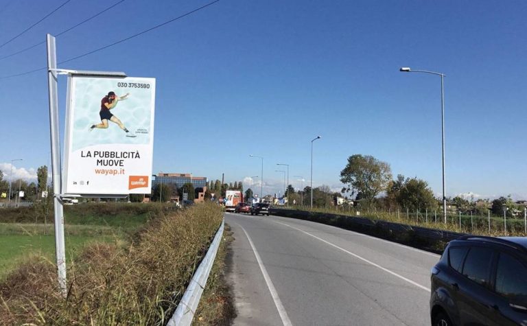 Cartelli pubblicitari in provincia di Brescia