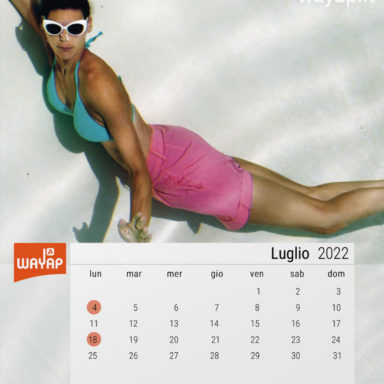 Calendario quattordicine affissione pubblicitaria luglio 2022