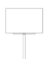 impianto cartellonistico monopalo di Wayap