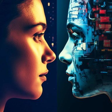 Persona e robot creati da ai, fra i trend comunicazione pubblicitaria 2025